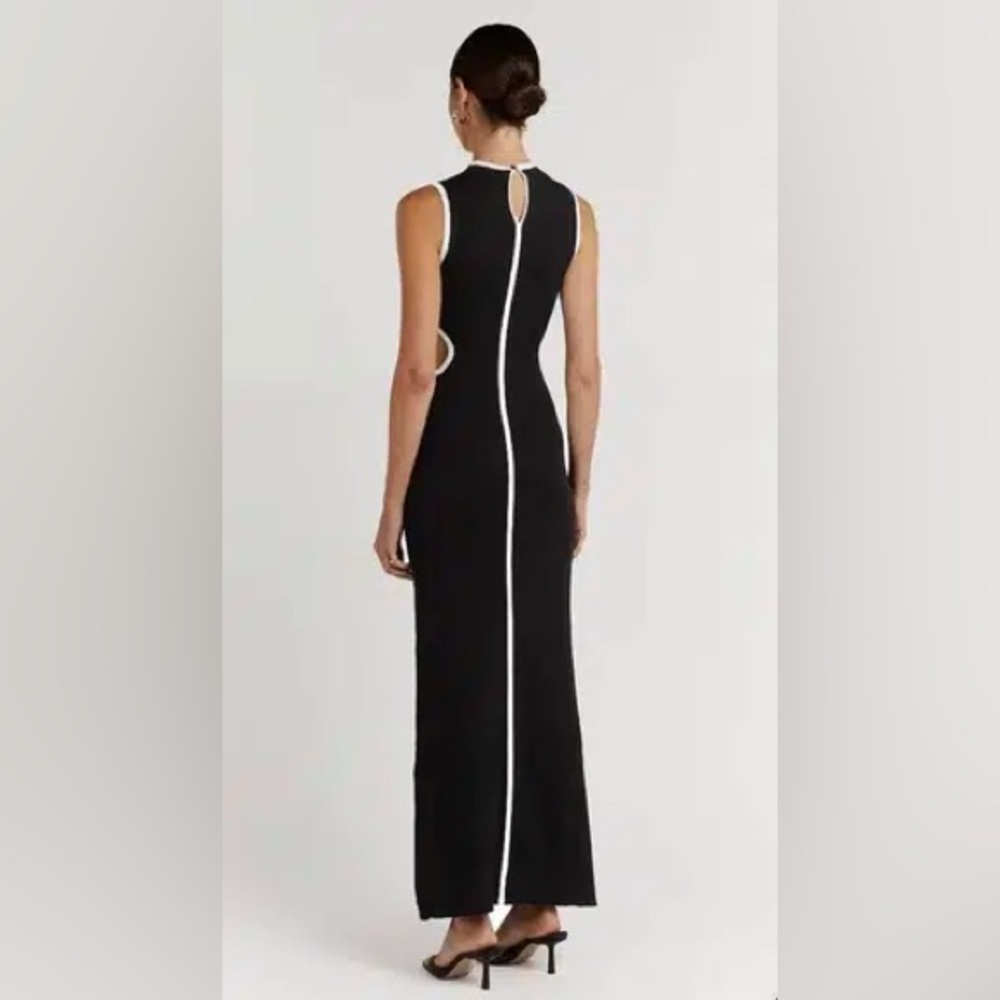 Dissh Binding Black Knit Dress - Gem